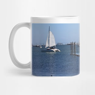 Off We Go. Sausalito, San Francisco Bay Area Mug